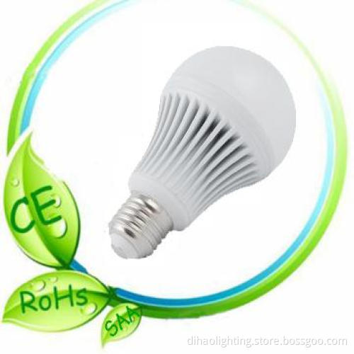 led 9W high lumen COB Bulb Warm white/White E27/E26